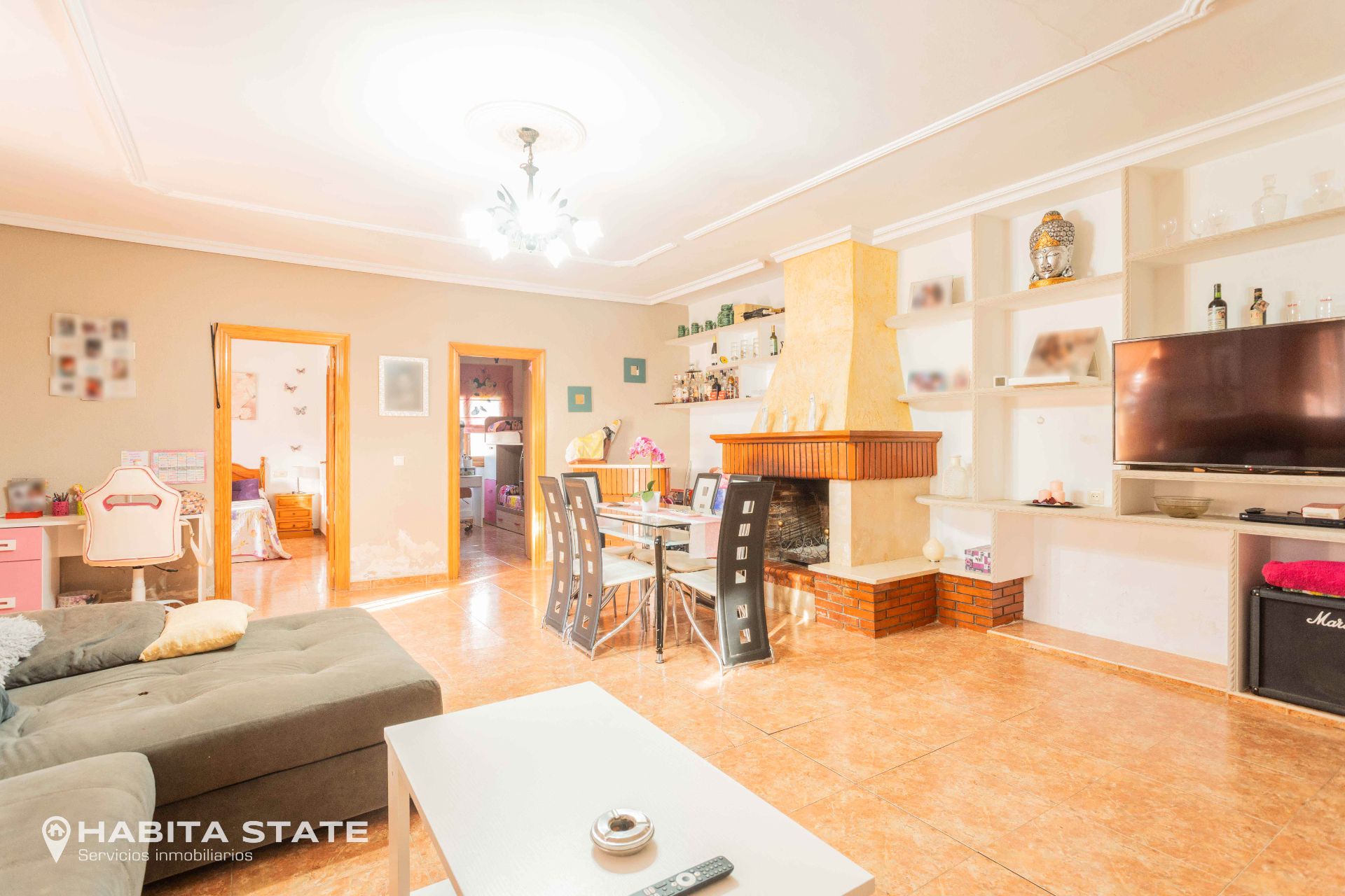 Living room of House or chalet for sale in Viator  with Private garden, Swimming Pool and Furnished