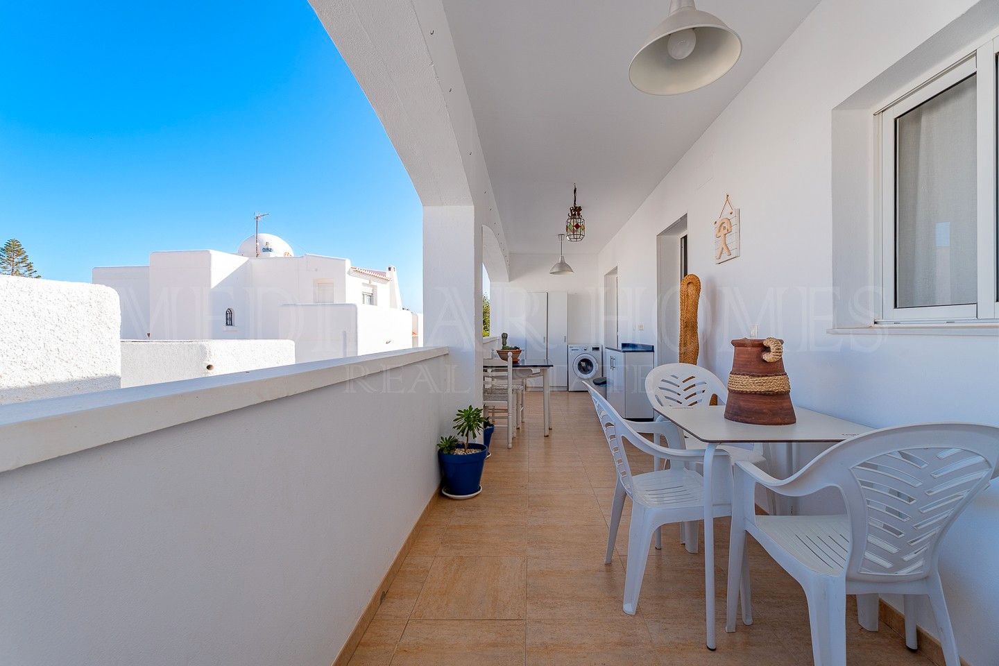 Terrassa de Apartament en venda en Mojácar amb Aire condicionat, Terrassa i Moblat