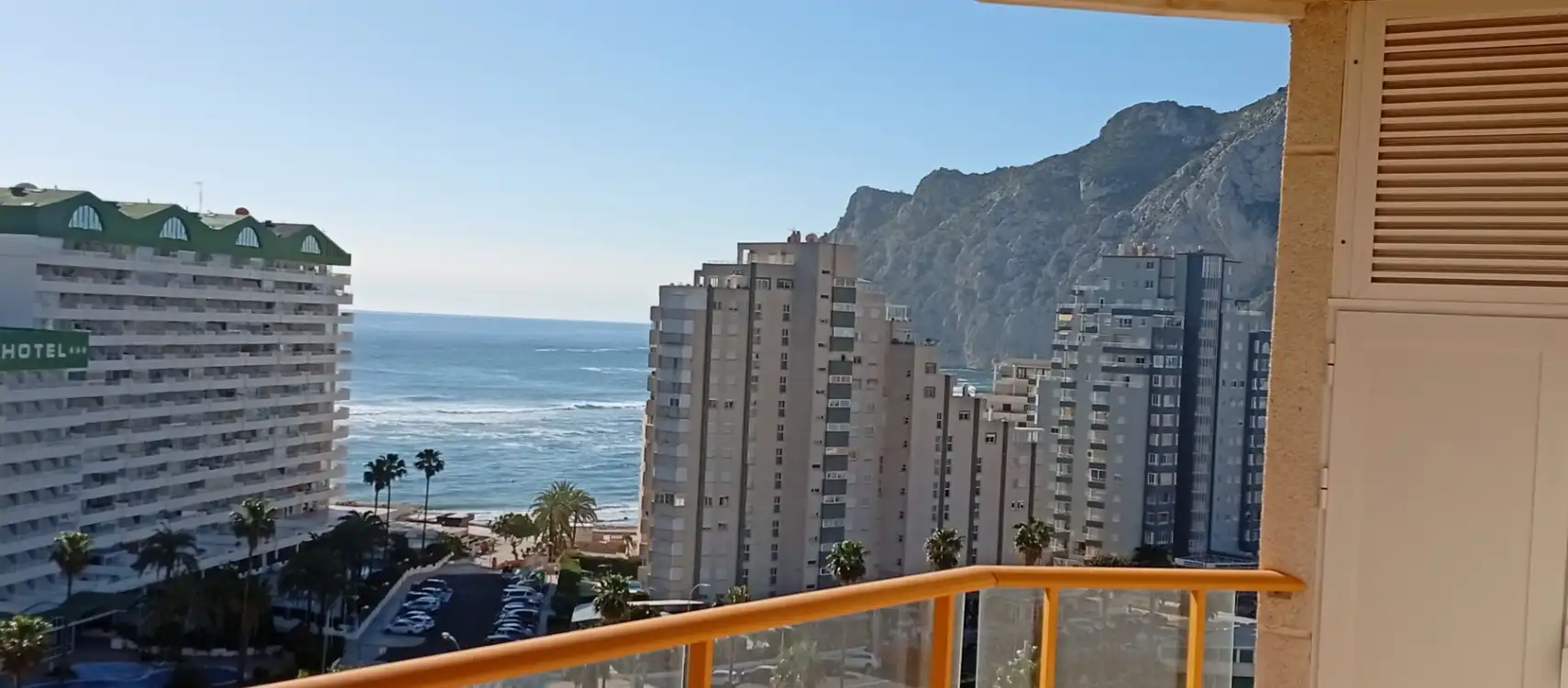 Vista exterior de Apartamento en venta en Calpe / Calp con Aire acondicionado, Calefacción y Jardín privado