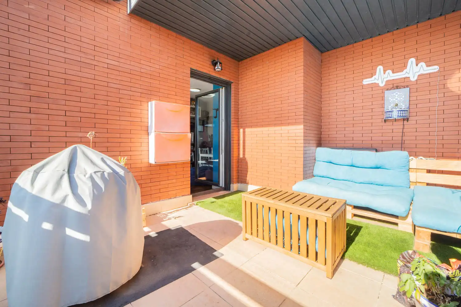 Terrasse von Dachboden zum Verkauf in Móstoles mit Möbliert