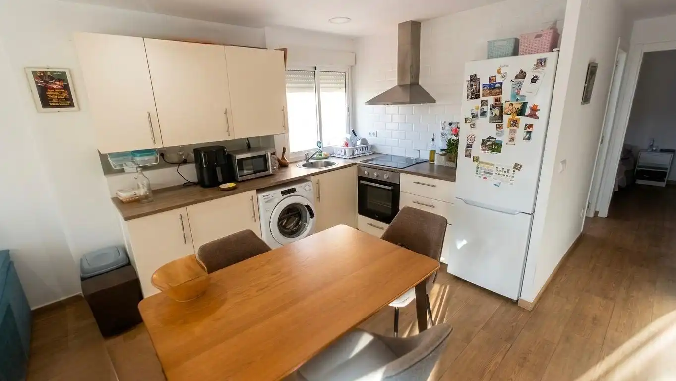 Cocina de Apartamento en venta en L'Eliana con Aire acondicionado, Amueblado y Lavadora