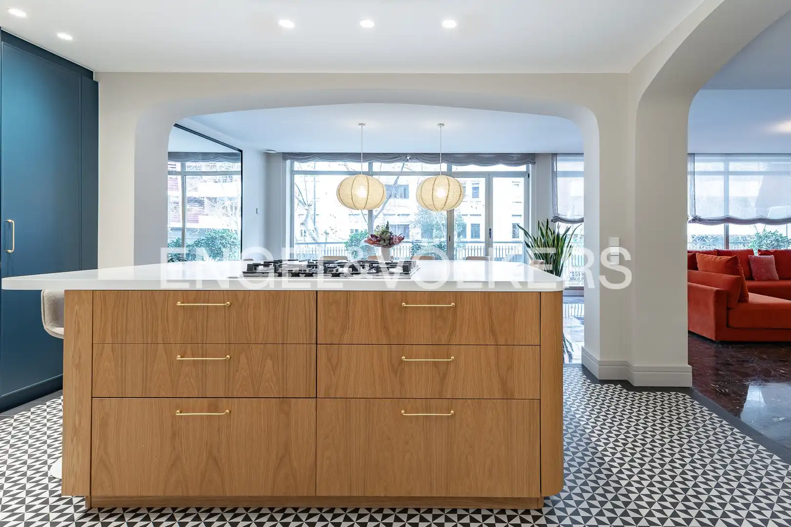 Kitchen of Flat for sale in Barcelona  with Air Conditioner, Heating and Parquet flooring