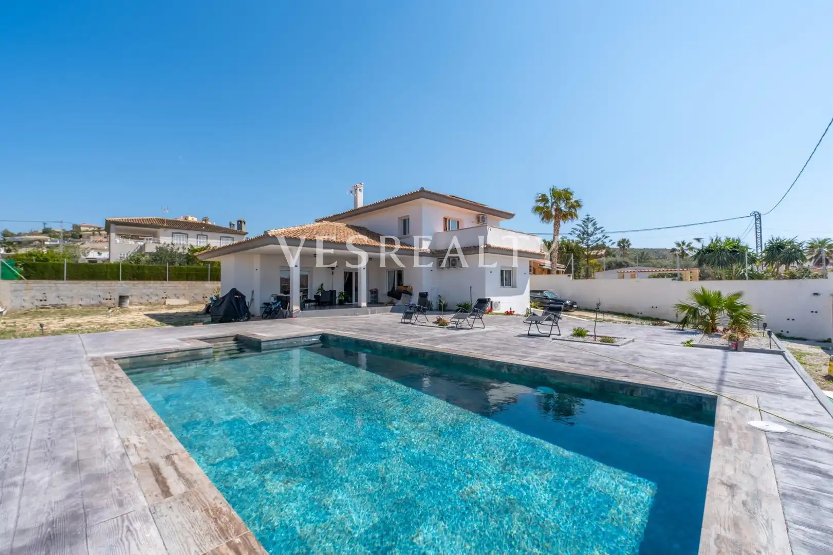 Vista exterior de Casa o chalet en venta en Busot con Aire acondicionado, Calefacción y Terraza