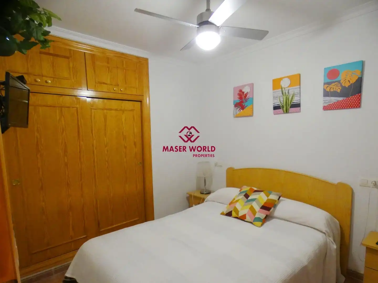Habitación de Apartamento en venta en Mazarrón con Amueblado y Balcón