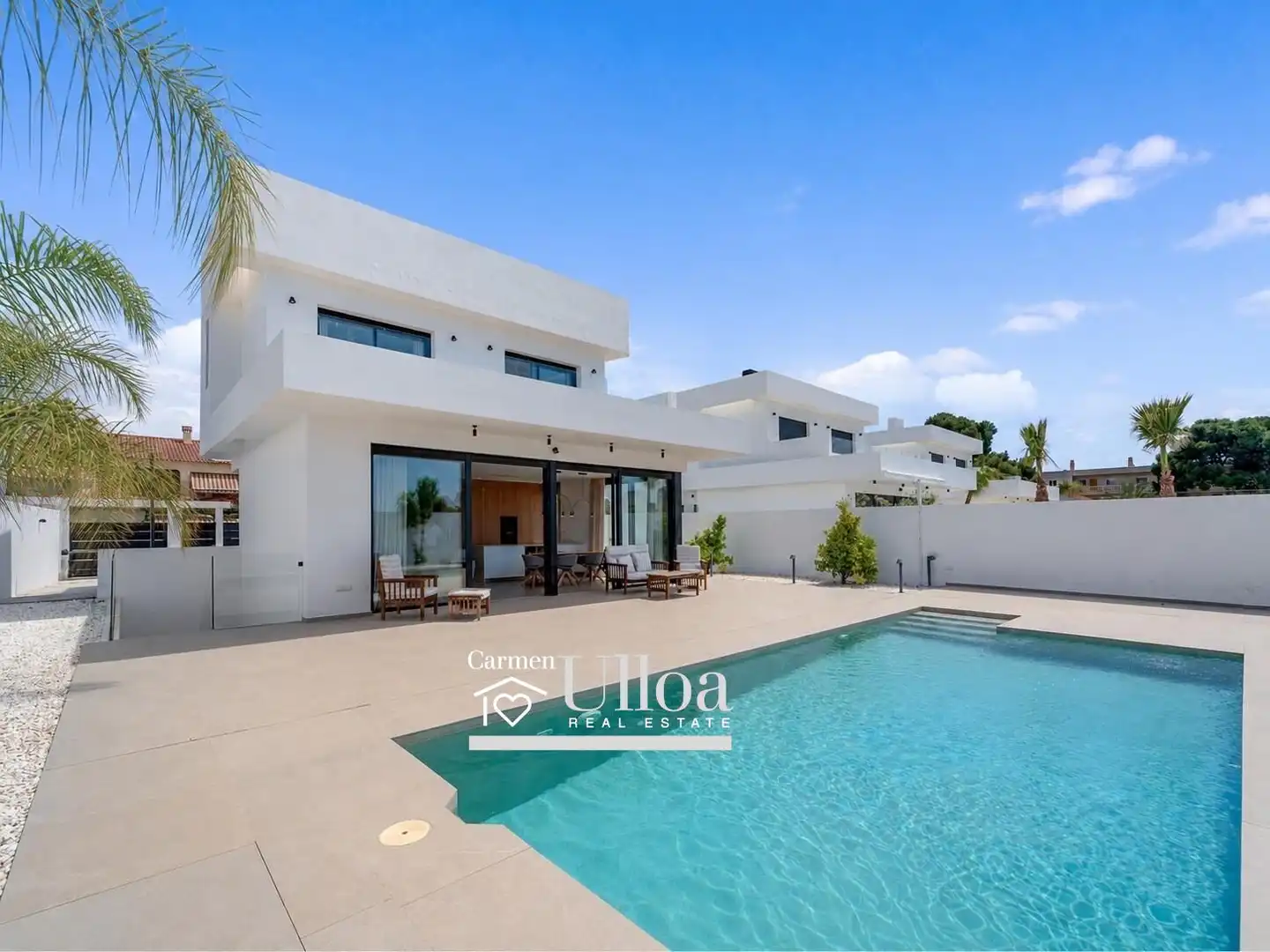 Vista exterior de Casa o xalet en venda en Sant Joan d'Alacant amb Aire condicionat, Calefacció i Terrassa