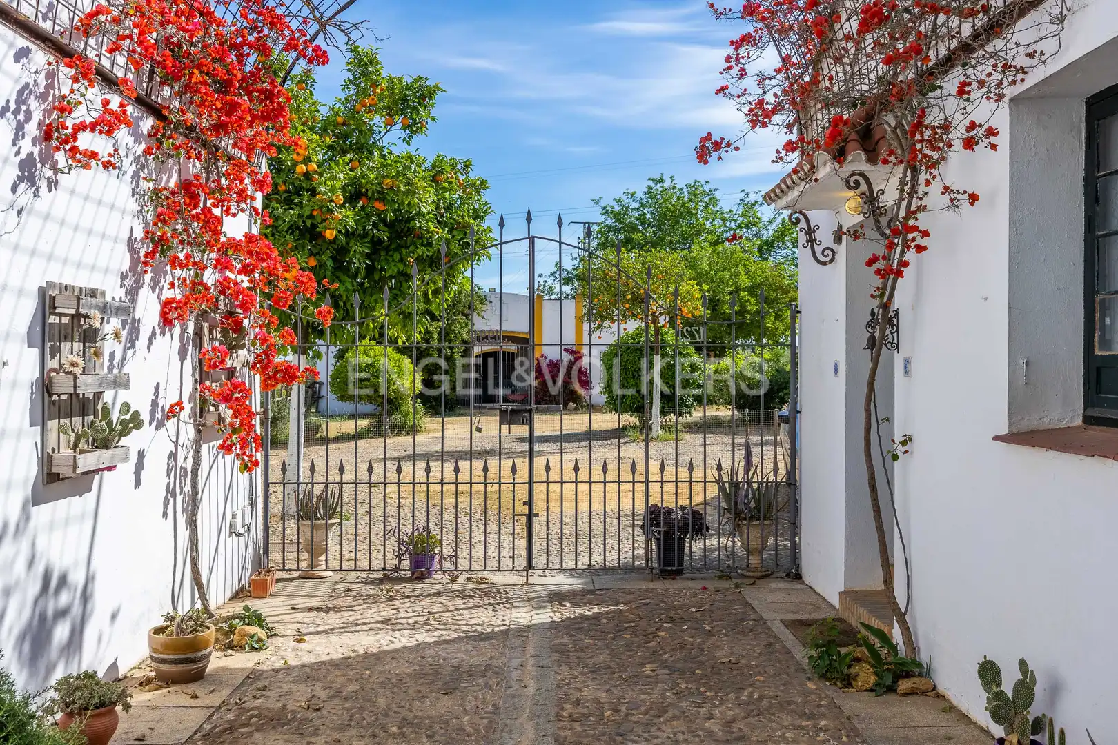 Vista exterior de Finca rústica en venda en Alcalá de Guadaira amb Calefacció, Jardí privat i Terrassa
