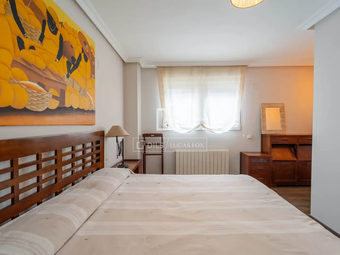 Schlafzimmer von Wohnung zum Verkauf in Valencia mit Klimaanlage, Heizung und Möbliert