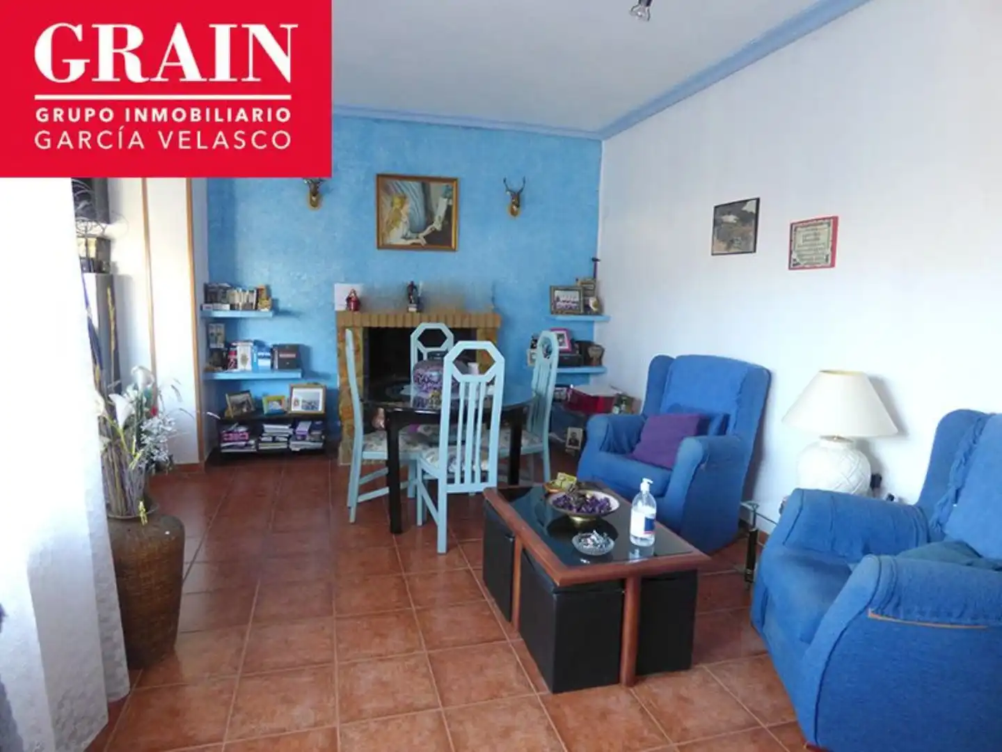 Sala de estar de Casa o chalet en venta en Albacete con Calefacción, Jardín privado y Piscina