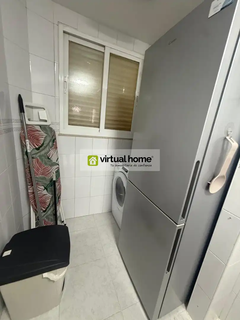 Kitchen of Flat for rent in Benidorm  with Air Conditioner, Terrace and Furnished