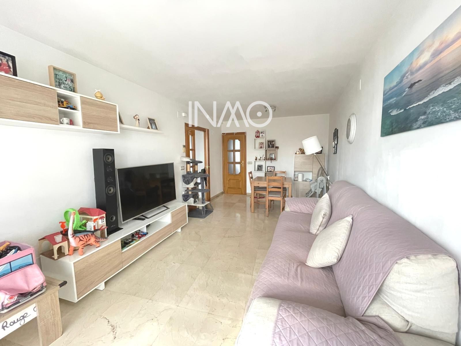 Wohnzimmer von Wohnung zum verkauf in Rubí mit Klimaanlage, Heizung und Terrasse