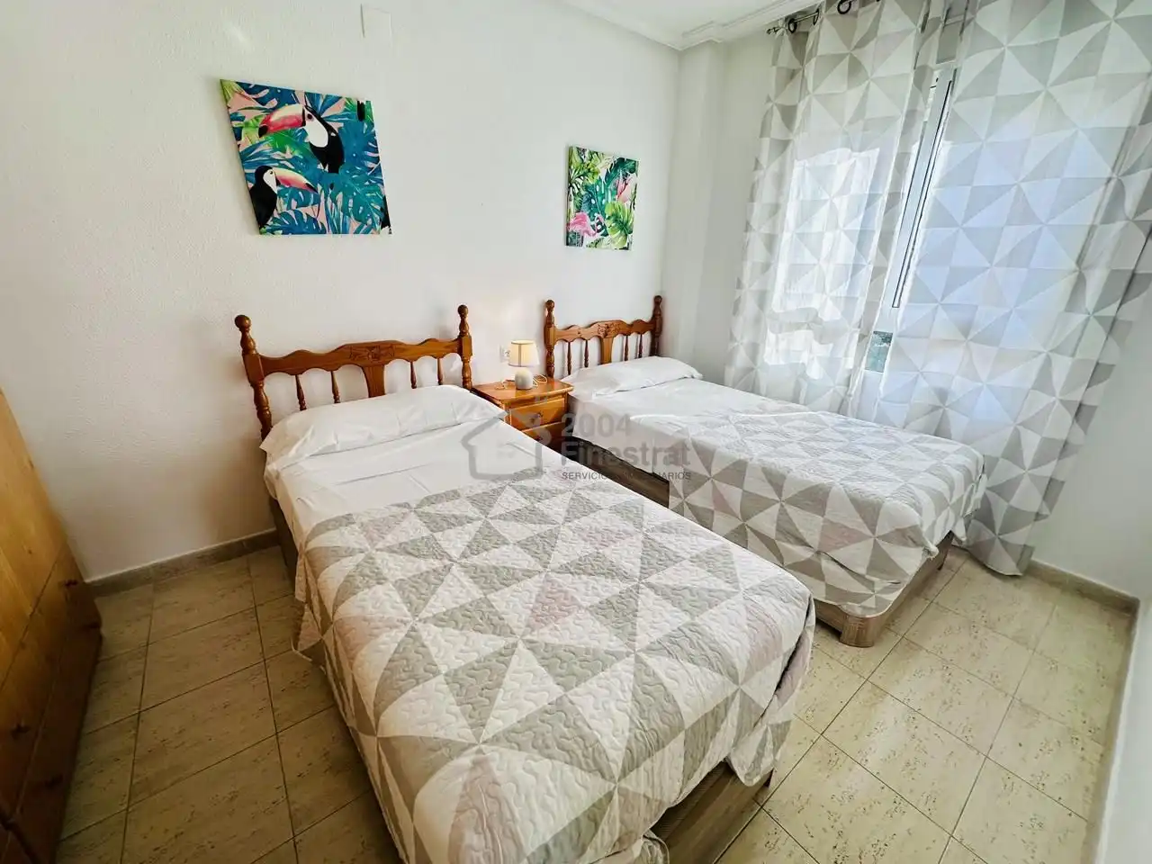 Schlafzimmer von Wohnung zum Verkauf in Finestrat mit Klimaanlage, Terrasse und Möbliert