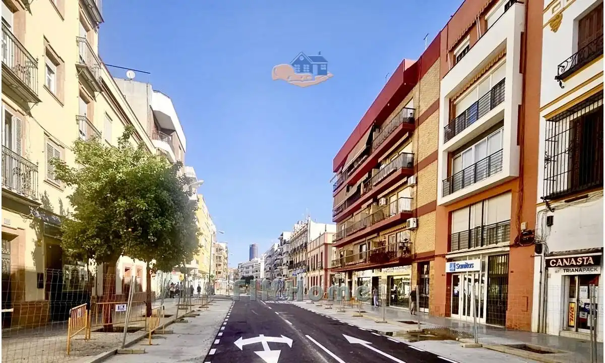 Vista exterior de Piso de alquiler en Sevilla con Aire acondicionado, Calefacción y Trastero
