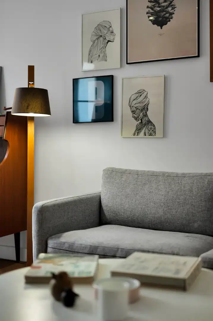 Sala d'estar de Àtic en venda en Barcelona amb Aire condicionat, Parquet i Terrassa