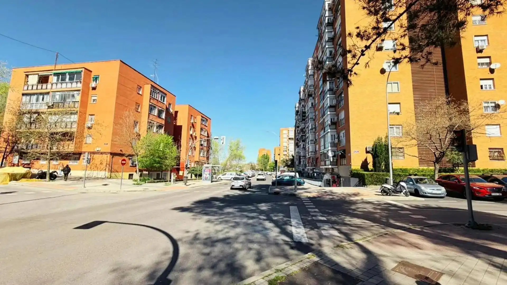 Vista exterior de Piso en venta en Madrid