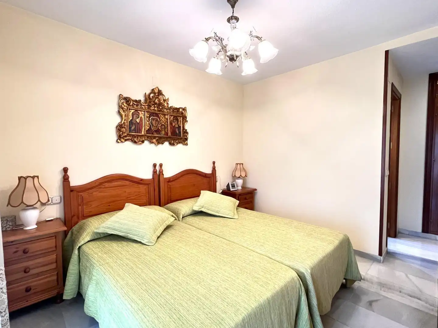 Schlafzimmer von Wohnungen zum Verkauf in Fuengirola mit Gemeinschaftspool