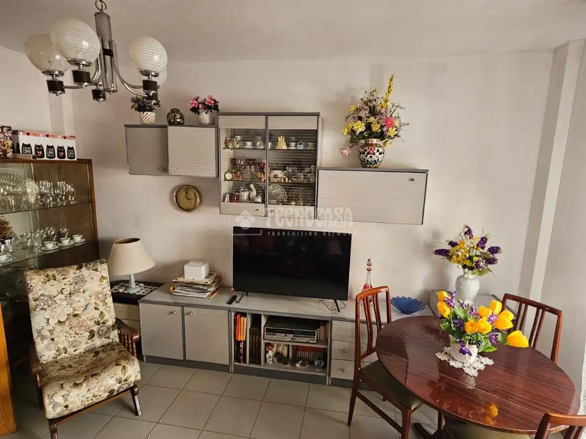 Wohnzimmer von Wohnung zum Verkauf in Madrid mit Heizung und Terrasse