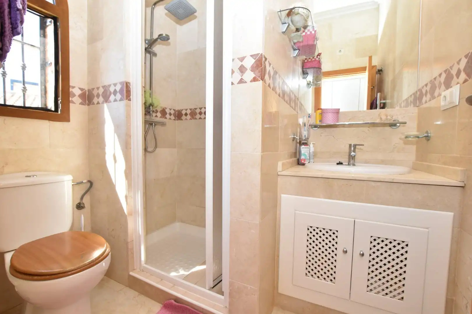 Bathroom of Houses for sale in Algorfa  with Air Conditioner, Heating and Private garden