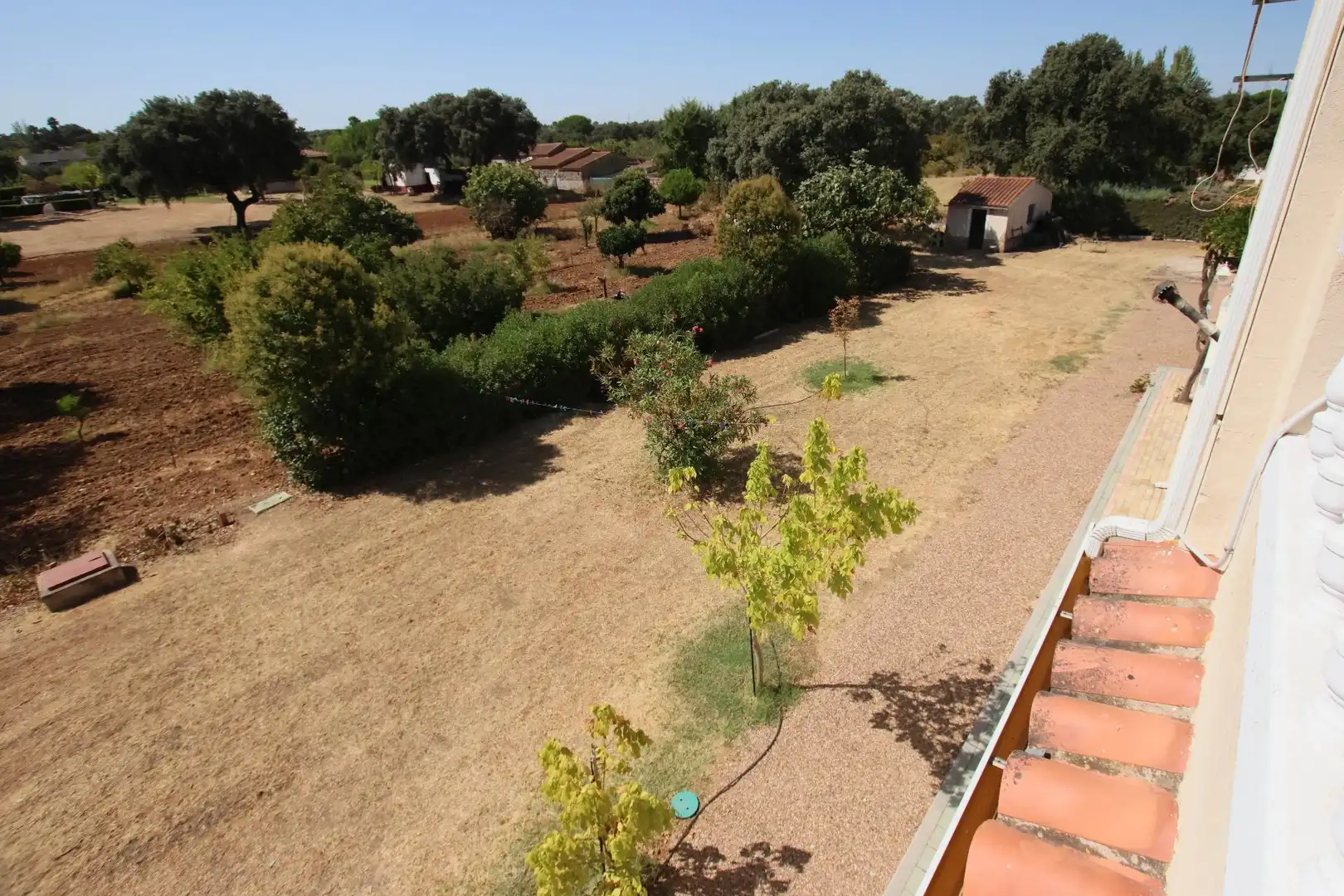 Jardí de Finca rústica en venda en Badajoz amb Aire condicionat, Calefacció i Jardí privat