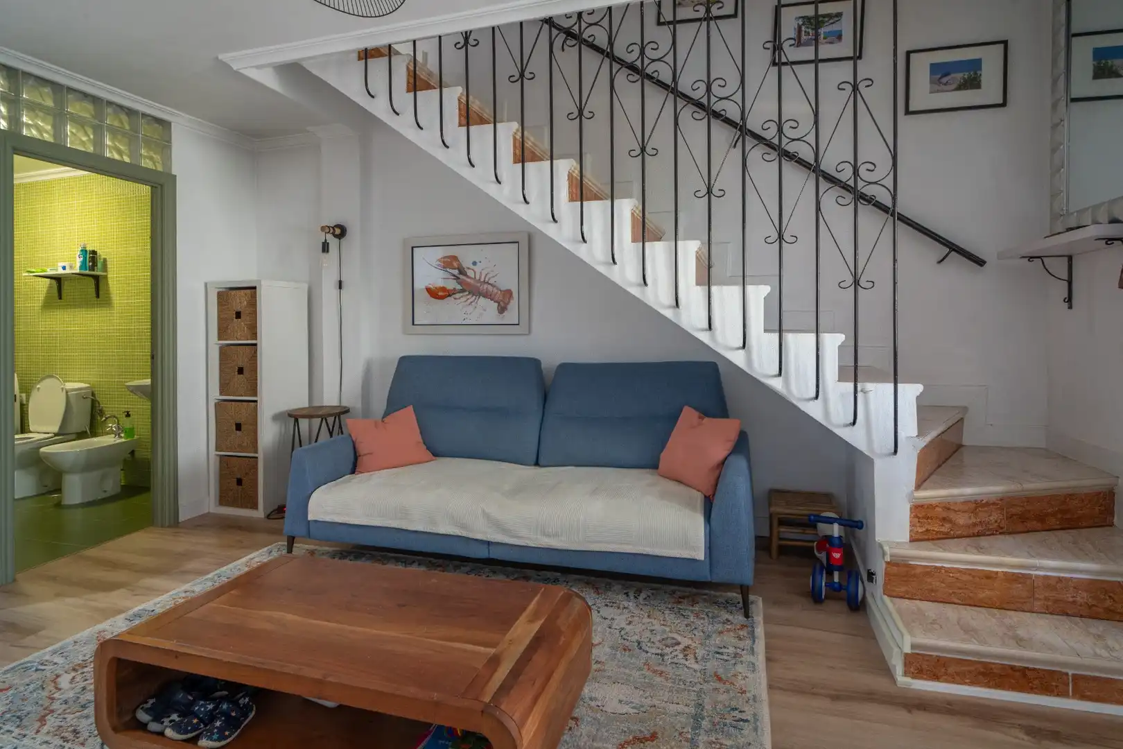 Sala de estar de Casa adosada en venta en San Pedro del Pinatar con Aire acondicionado, Calefacción y Terraza