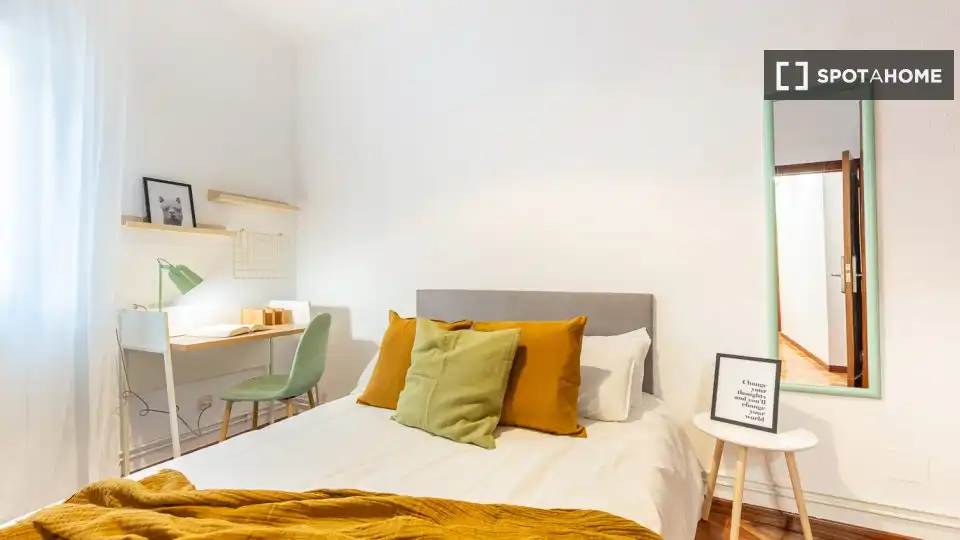 Habitación de Piso para compartir en Madrid con Aire acondicionado, Calefacción y Terraza