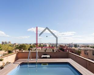 Swimming pool of Attic to rent in Sant Just Desvern  with Air Conditioner, Terrace and Swimming Pool