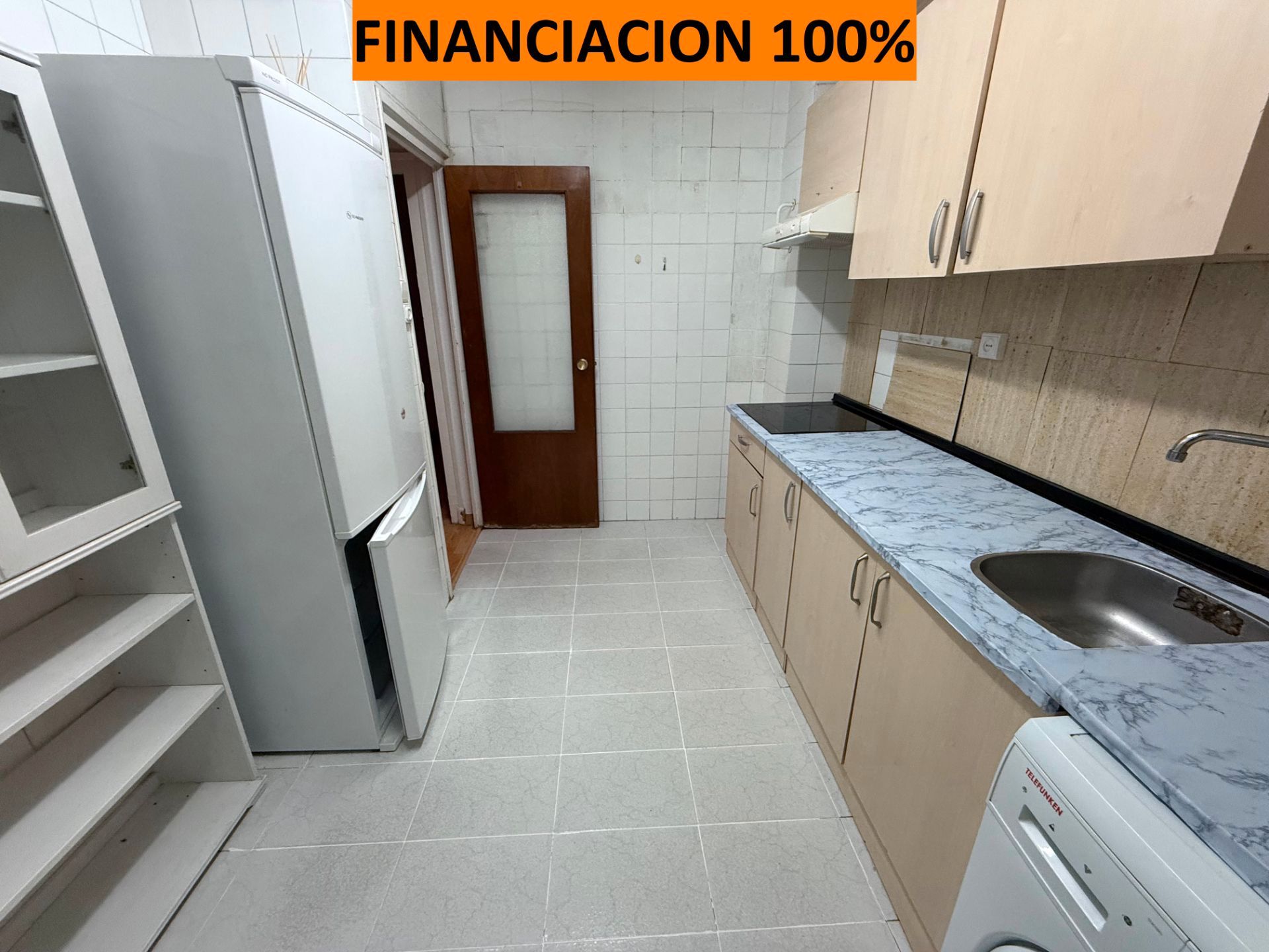 Kitchen of Flat for sale in  Zaragoza Capital  with Heating and Terrace