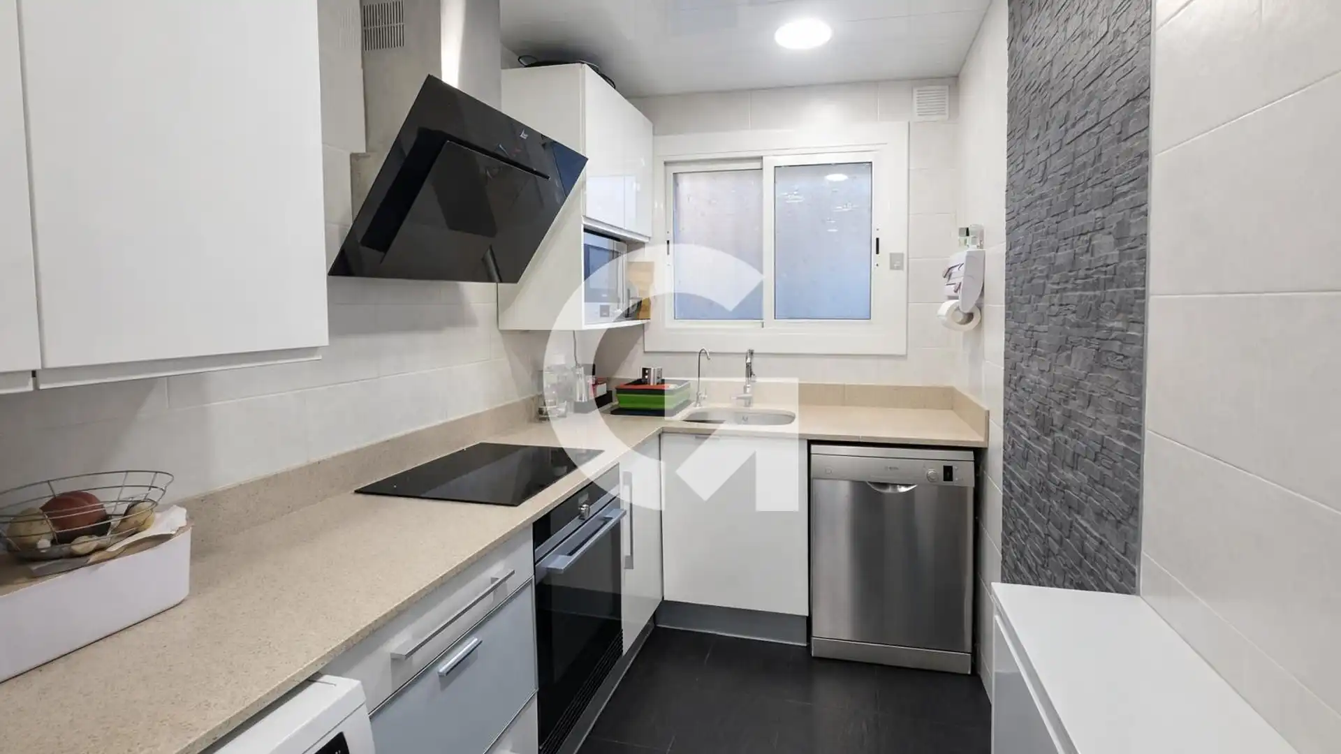 Cocina de Planta baja en venta en Calafell con Aire acondicionado, Calefacción y Jardín privado