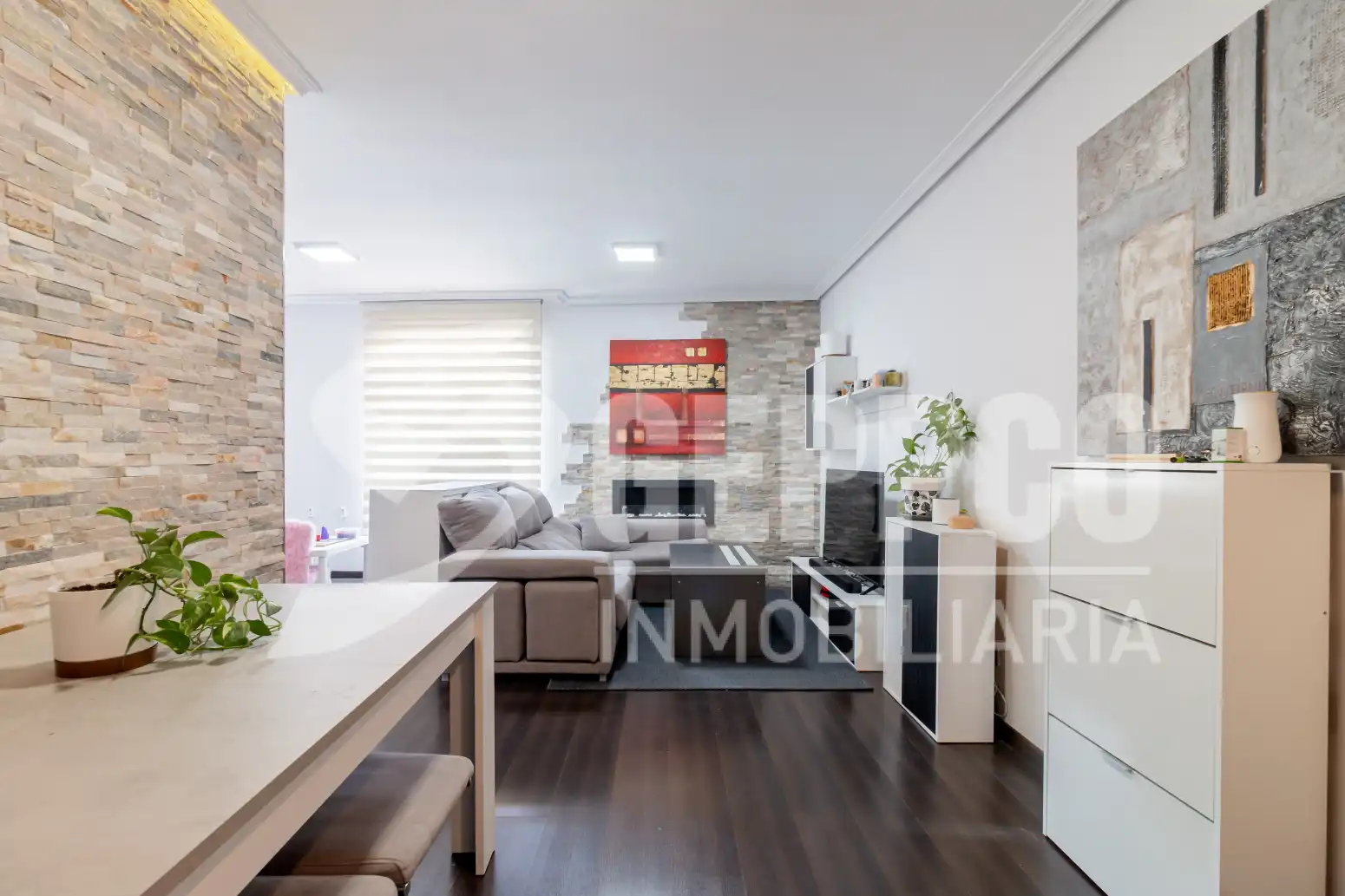 Sala de estar de Dúplex en venta en Villalbilla con Aire acondicionado