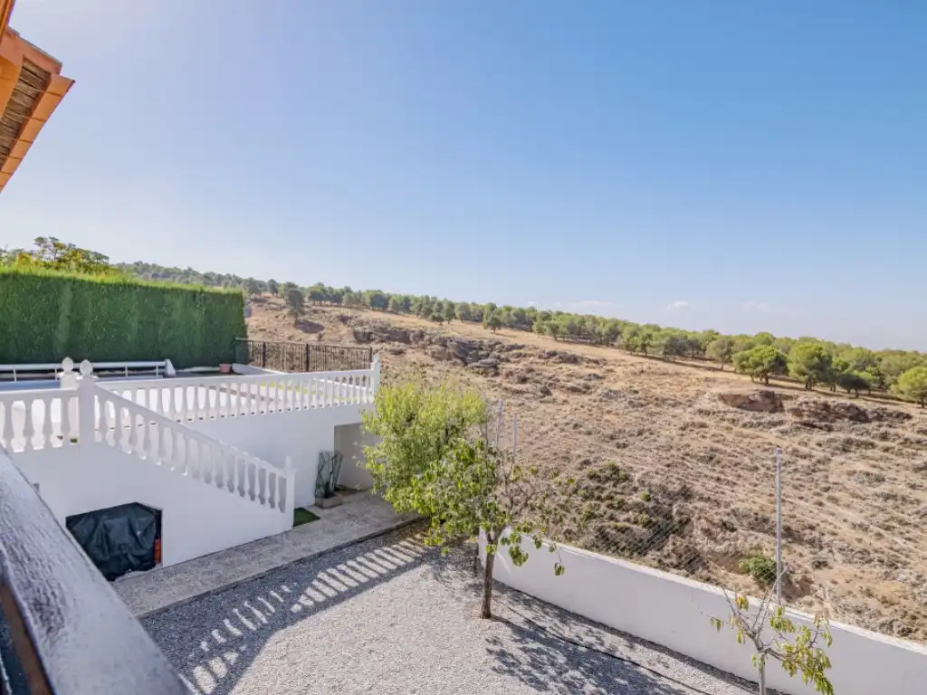 Jardín de Casa o chalet en venta en Monachil con Jardín privado, Terraza y Piscina