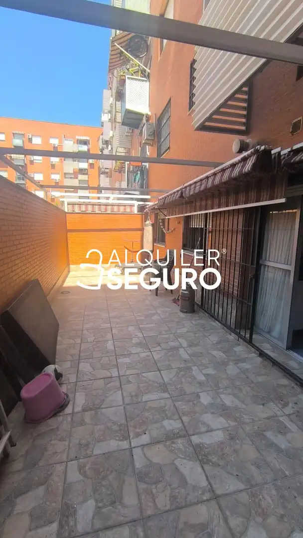 Terrace of Flat for rent in Sevilla  with Air Conditioner and Furnished