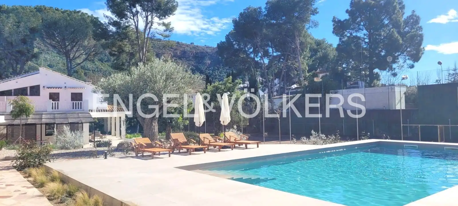Piscina de Casa o xalet de lloguer en Náquera amb Aire condicionat, Calefacció i Jardí privat