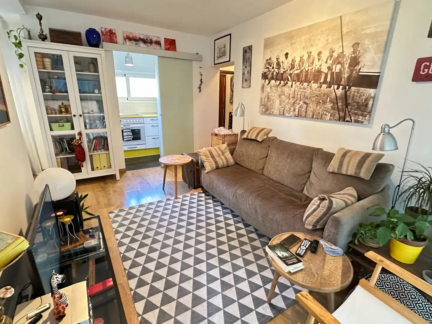 Sala de estar de Piso en venta en Madrid con Aire acondicionado, Calefacción y Parquet