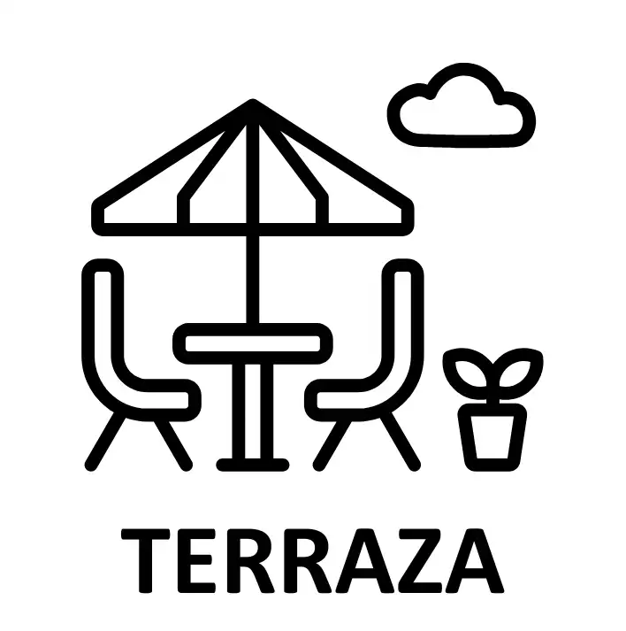 Terraza de Apartamento en venta en Barcelona con Aire acondicionado, Jardín privado y Parquet