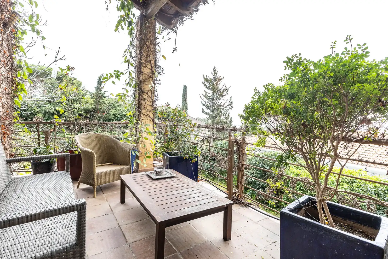 Terrassa de Casa o xalet en venda en Cabrils amb Aire condicionat, Calefacció i Jardí privat