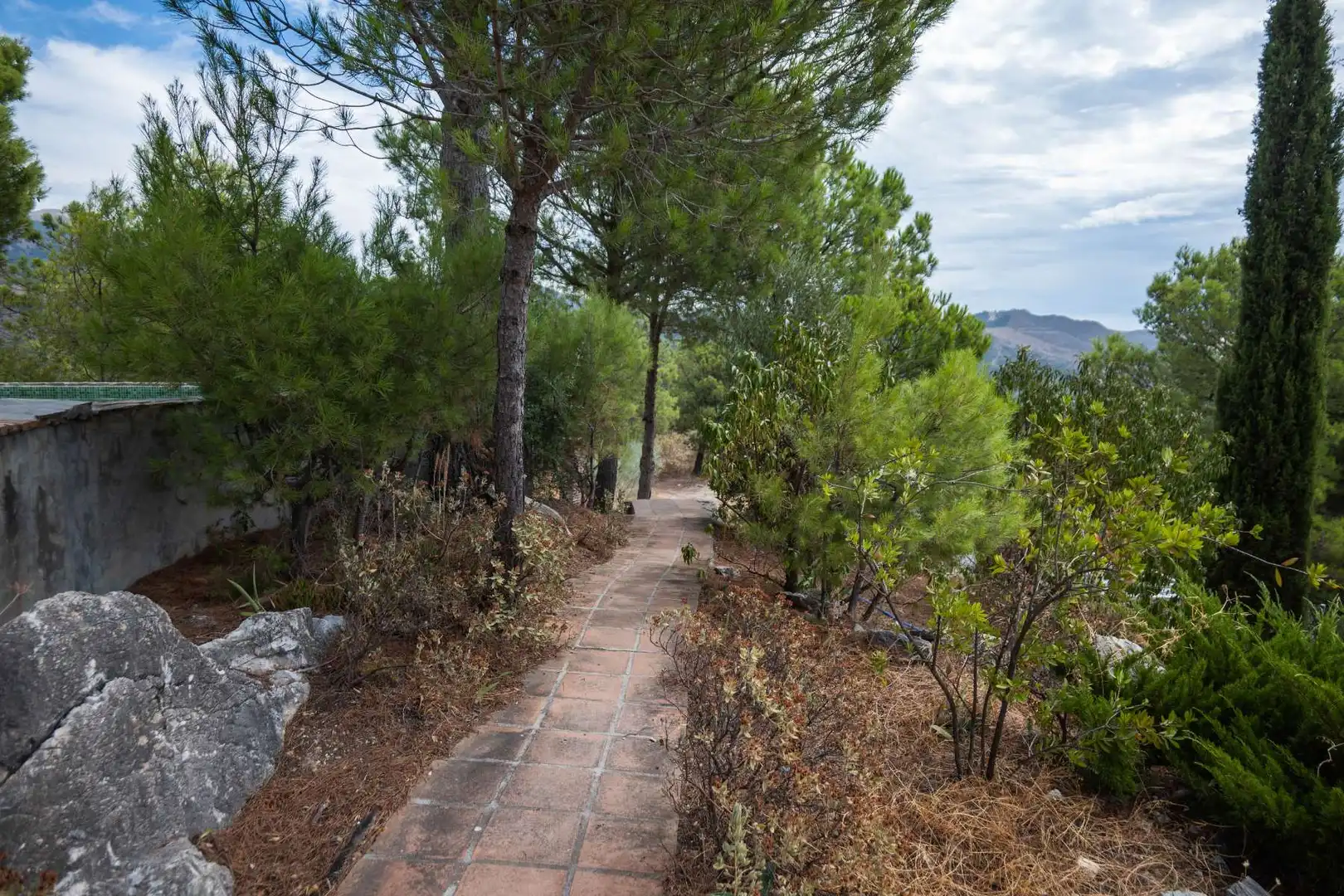 Garden of Houses for sale in Canillas de Albaida  with Air Conditioner, Private garden and Terrace