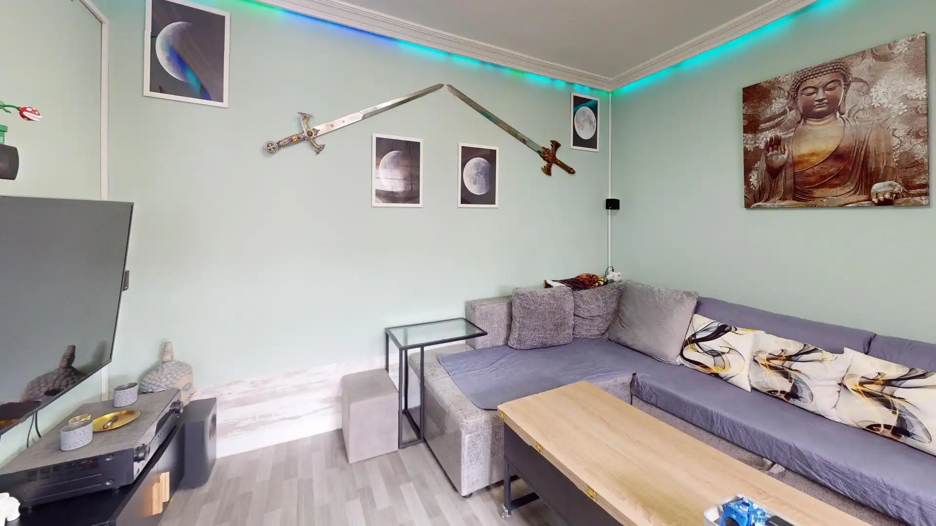 Sala de estar de Dúplex en venta en Azuqueca de Henares con Aire acondicionado y Calefacción