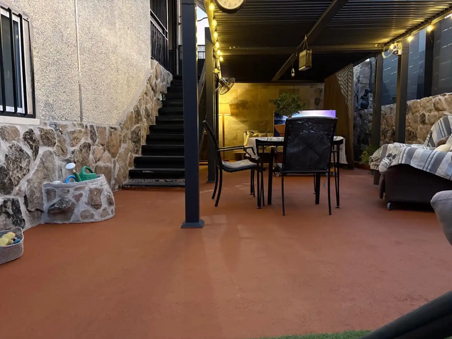 Terraza de Casa o chalet en venta en Navalagamella, Madrid