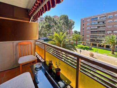 Balcony of Flat for sale in Alcorcón  with Air Conditioner, Private garden and Terrace