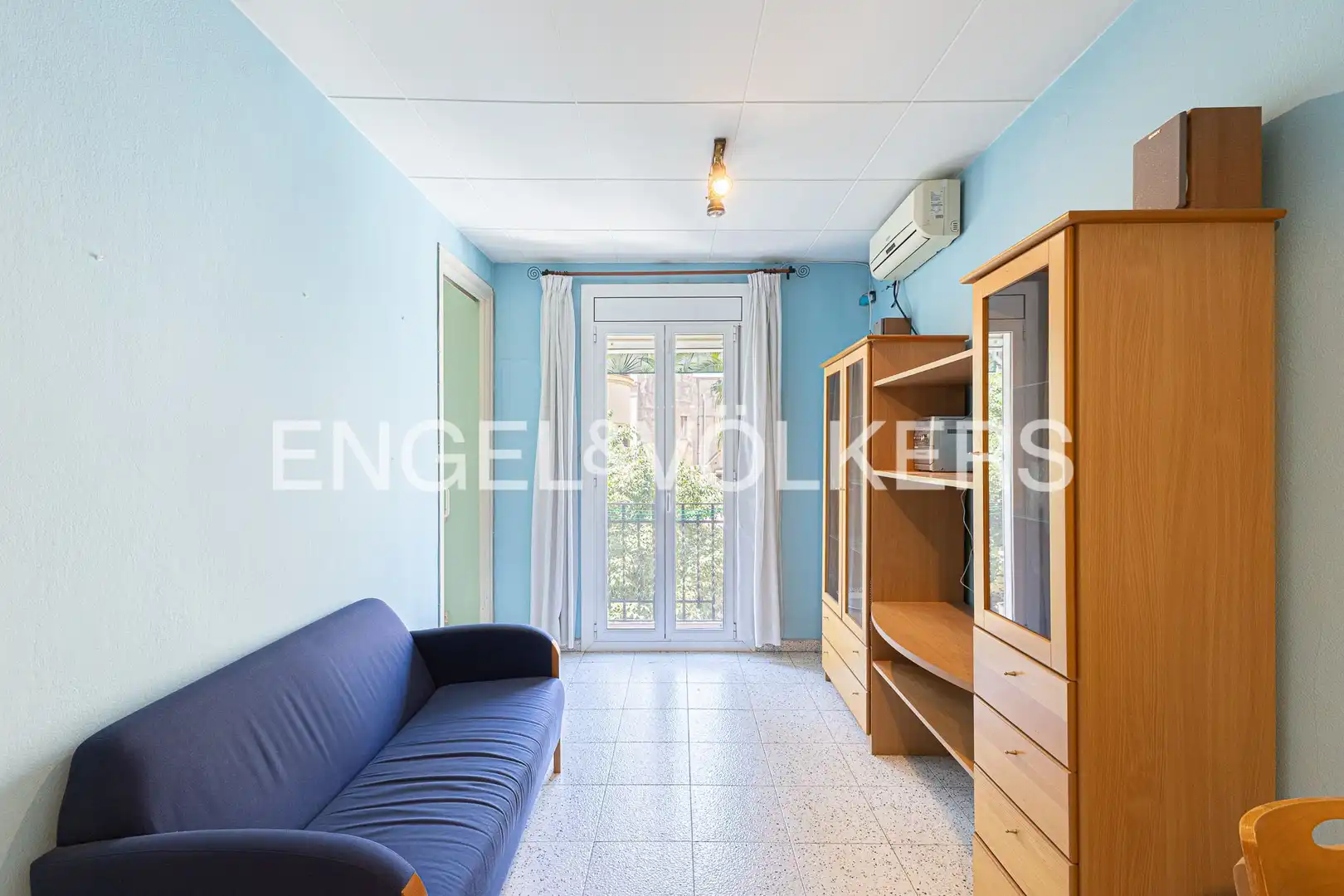 Living room of Flat for sale in Barcelona  with Heating and Balcony