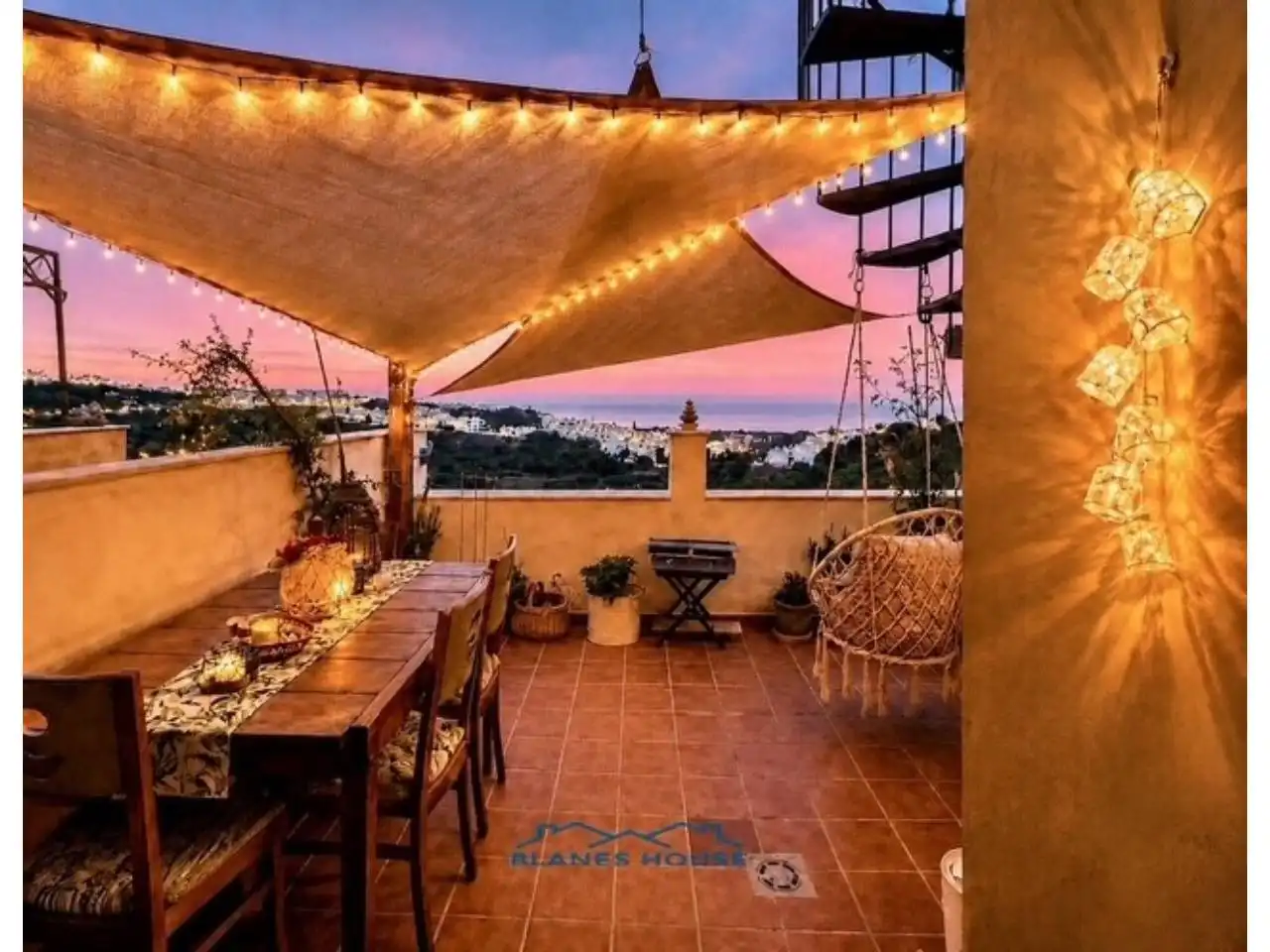 Terraza de Dúplex en venta en Marbella con Aire acondicionado, Calefacción y Terraza