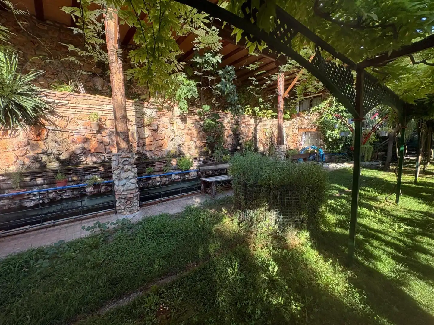 Terraza de Finca rústica en venta en Benatae con Calefacción, Jardín privado y Piscina