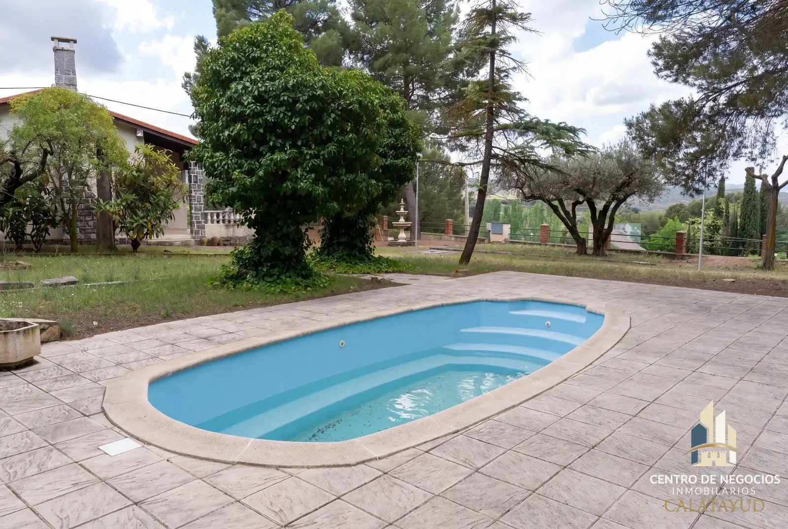 Piscina de Casa o xalet en venda en Calatayud amb Calefacció i Piscina
