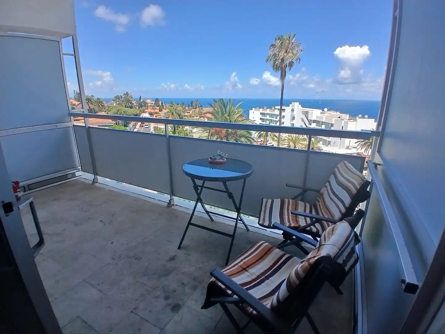 Terraza de Estudio de alquiler en Puerto de la Cruz con Terraza, Amueblado y Lavadora