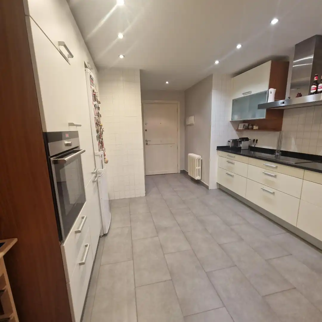 Kitchen of Flat for sale in Madrid  with Air Conditioner, Heating and Private garden
