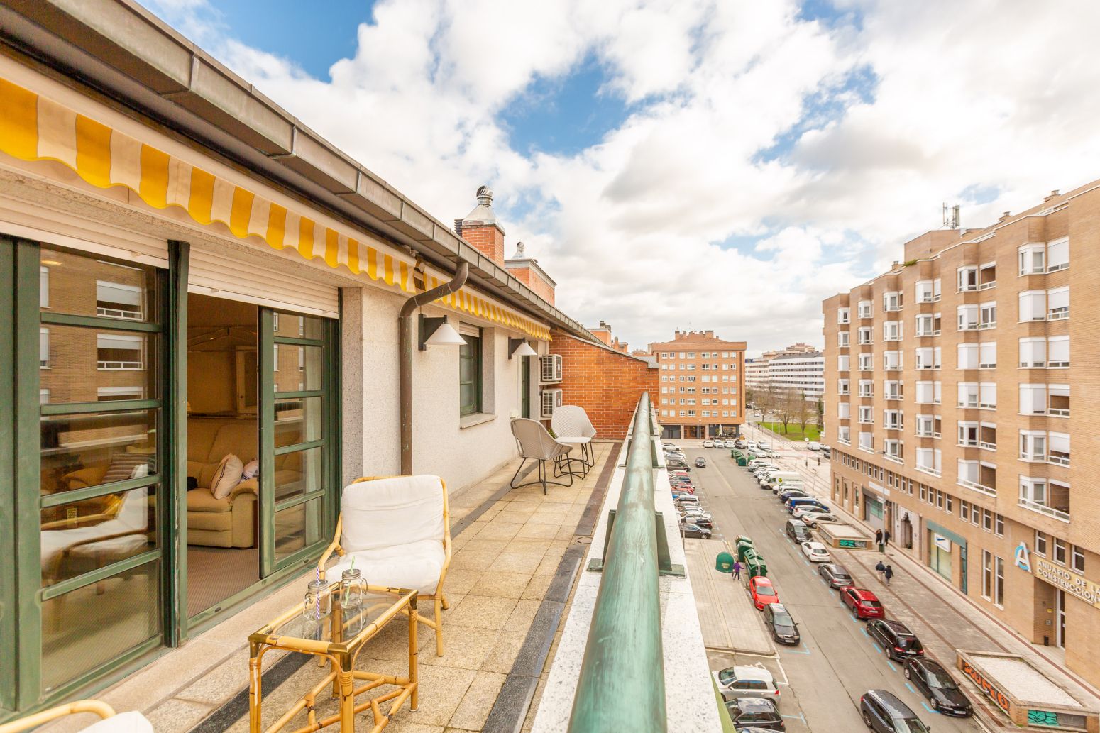 Terrace of Attic for sale in  Pamplona / Iruña  with Heating, Parquet flooring and Terrace