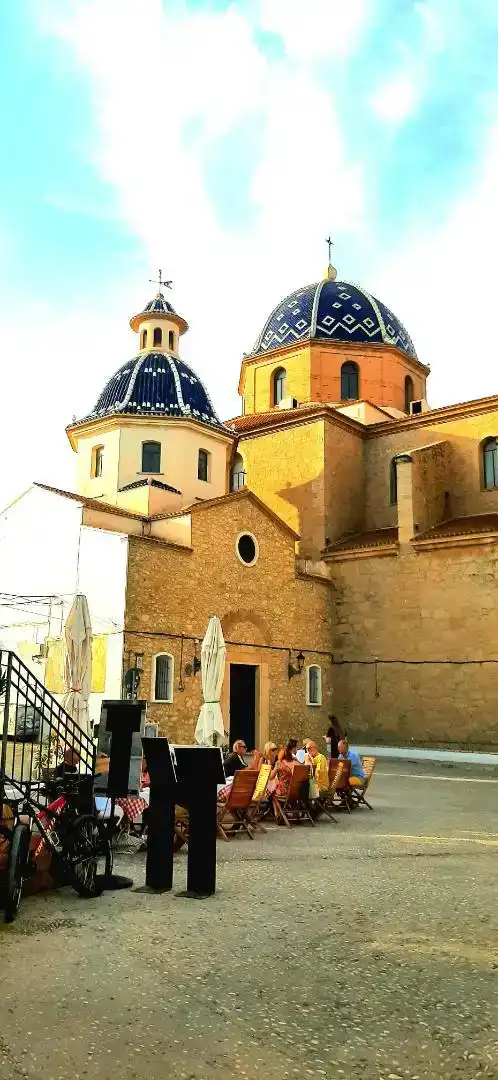 Vista exterior de Pis de lloguer en Altea amb Aire condicionat, Moblat i Forn