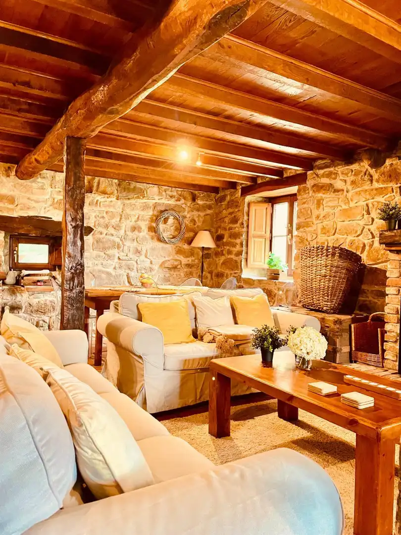 Living room of Flat for sale in San Roque de Riomiera, Cantabria