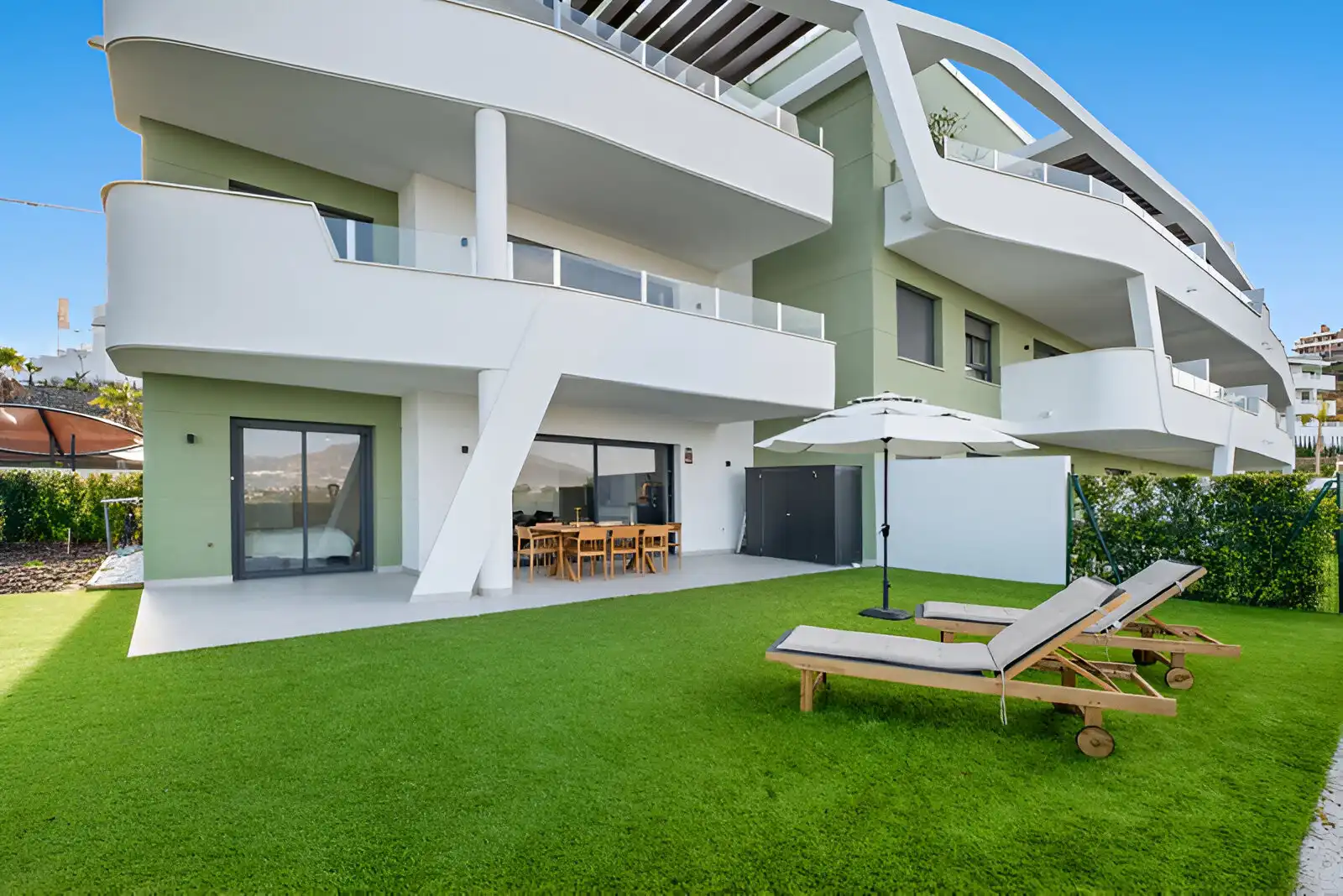 Wohnung mit Pool zum Verkauf in Mijas pueblo