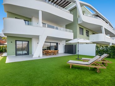 Piano terra con piscina in vendita a Mijas pueblo