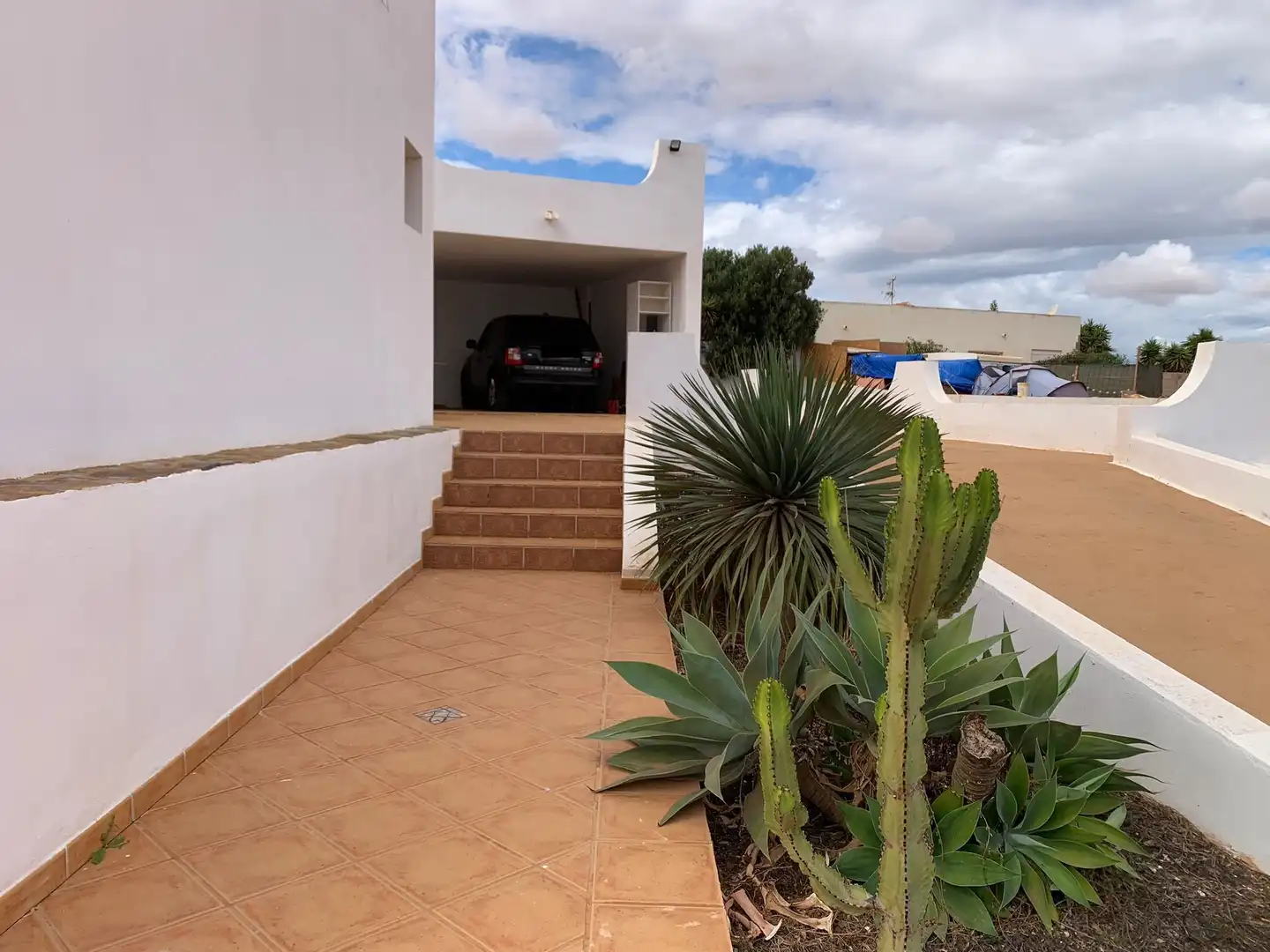 Vista exterior de Casa o xalet en venda en Antigua amb Jardí privat i Terrassa